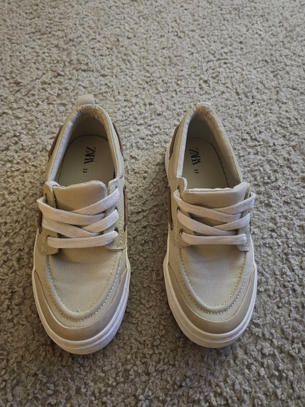 Zara Kids Boat Shoes – Size 33 (US Kids 2Y)